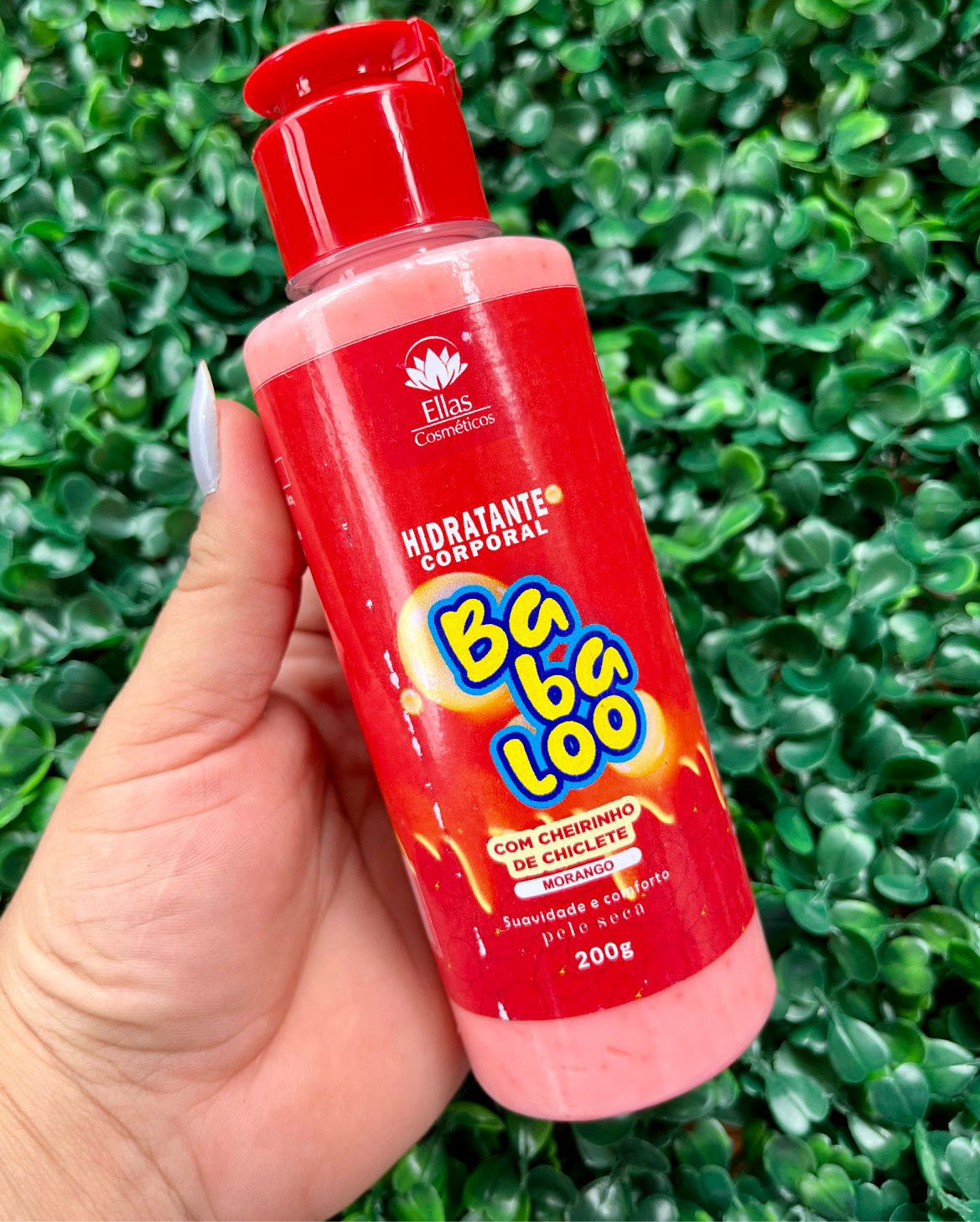 🍓 Crème Hydratante Corporelle BaBaLoo – Parfum Chewing-Gum à la Fraise