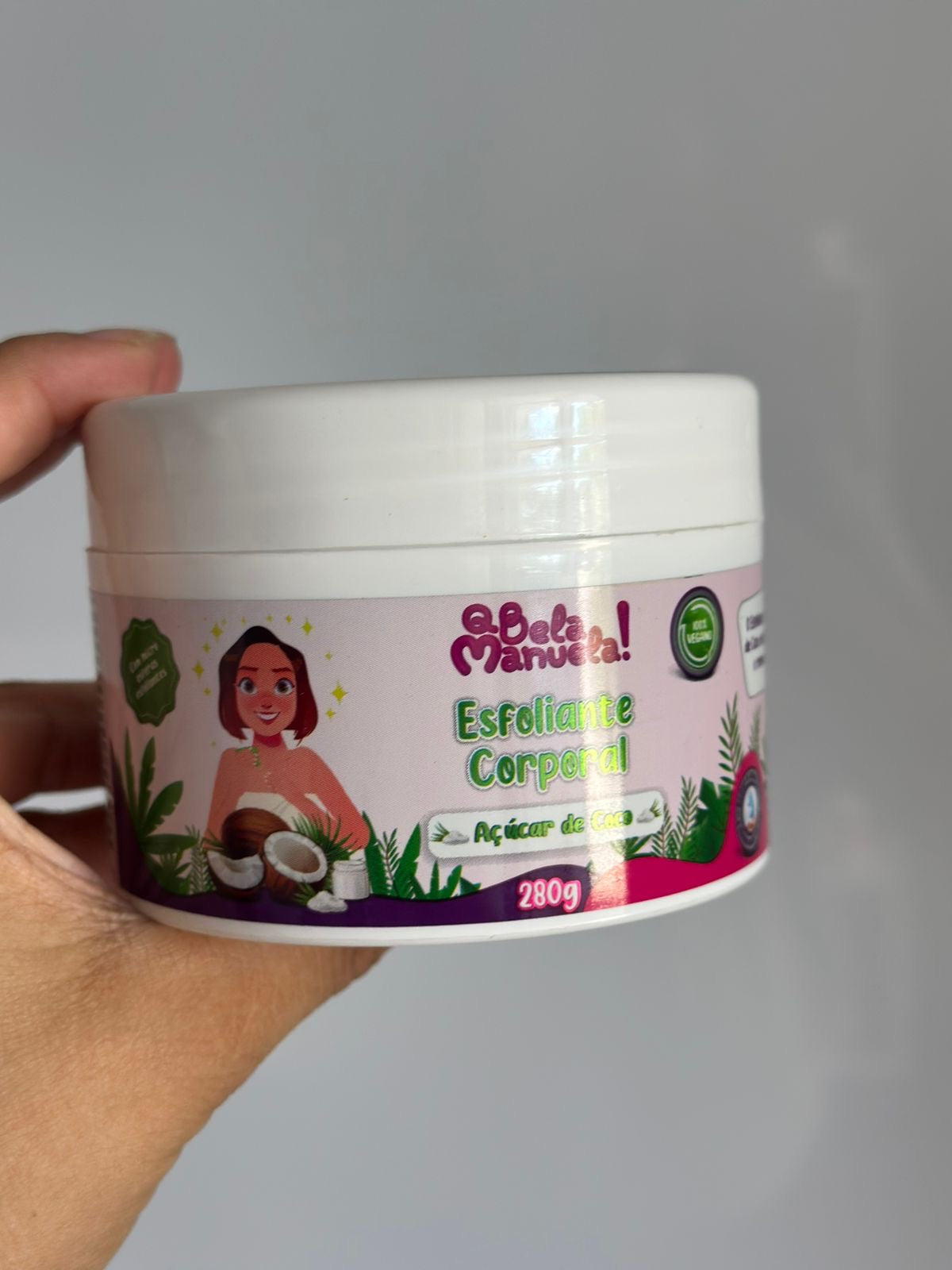 Bela Manuela – Exfoliant Corporel au Sucre de Coco