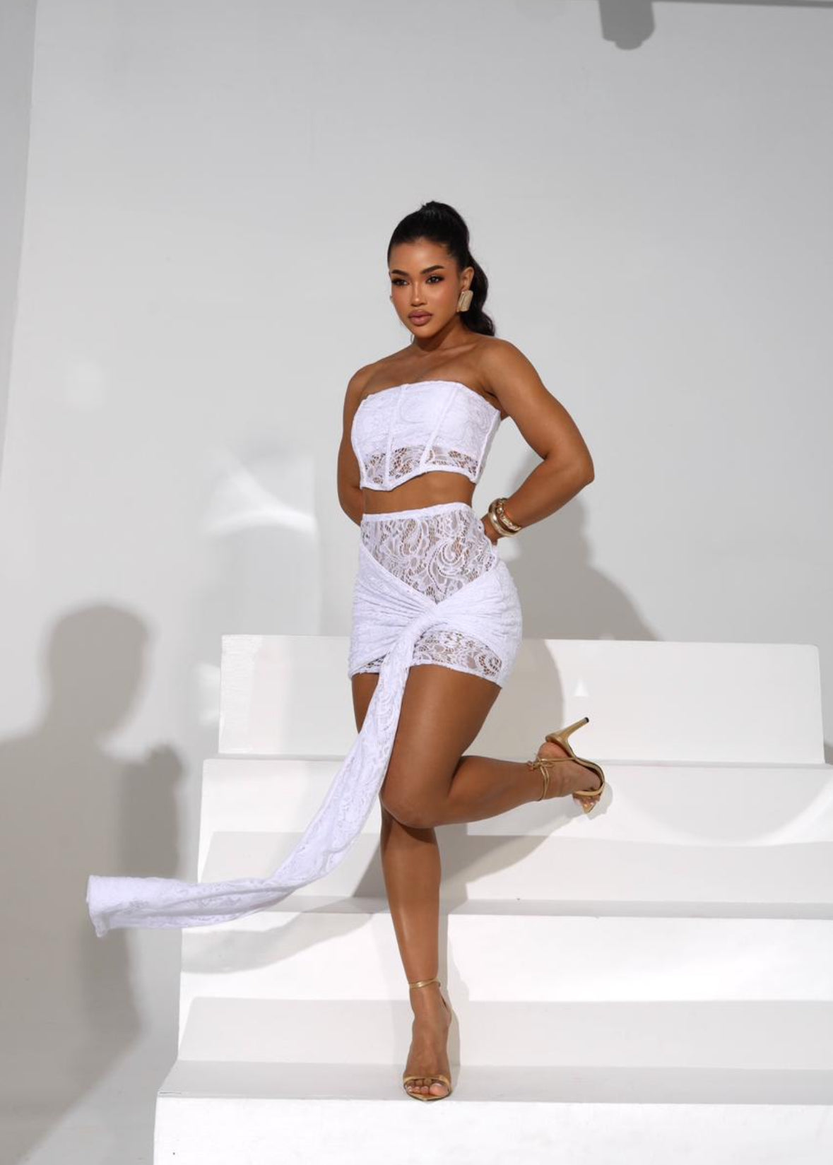 Ensemble Natasha blanc