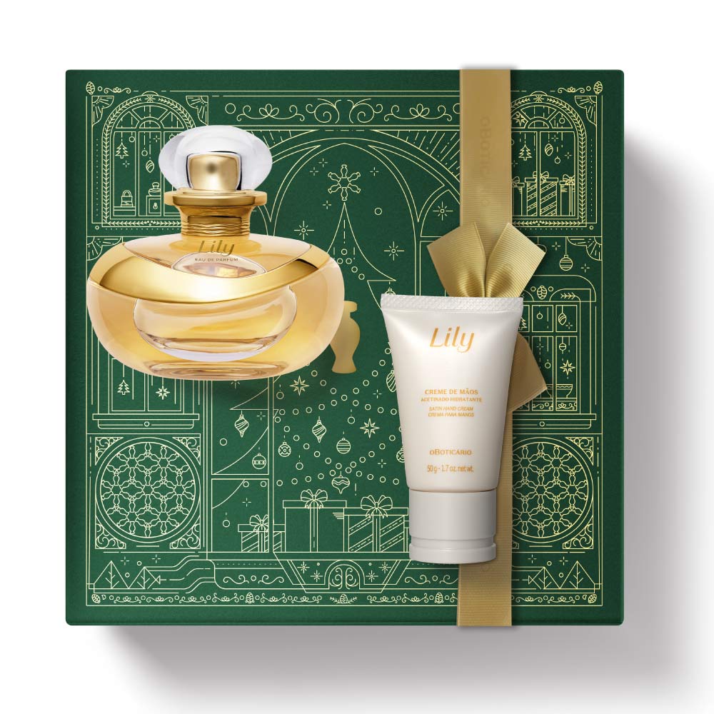 Coffret de Noël au parfum Lily Classic