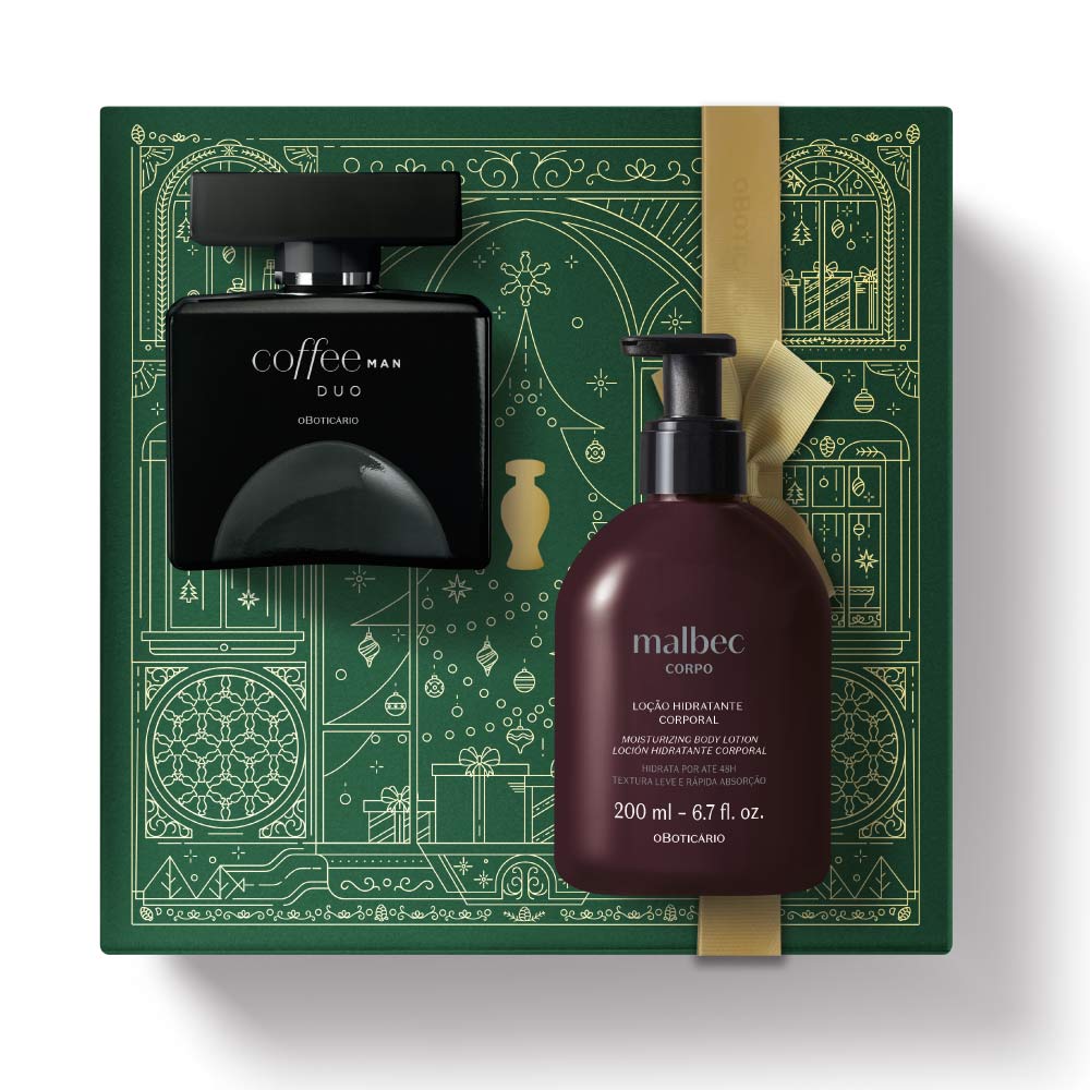 Coffret de Noël Coffee Man Duo Malbec