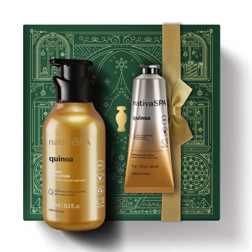 Kit de Noël raffermissant Nativa SPA Quinoa