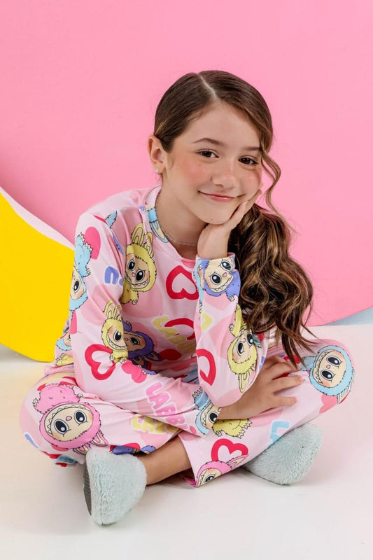 ✨ Pyjama féminin manches longues