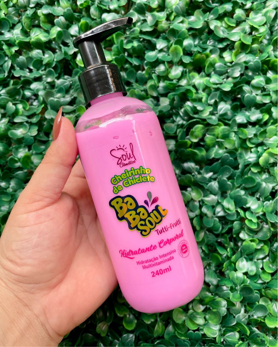 💖 BaBa Soul Tutti-Frutti – Crème Hydratante Corporelle Parfum Chewing-gum