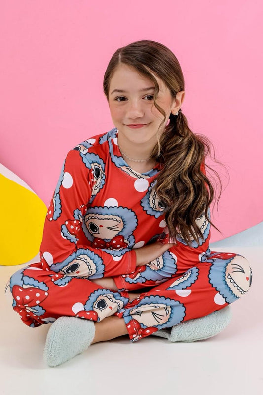 ✨ Pyjama féminin manches longues