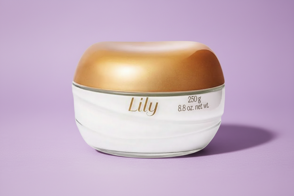Crème Hydratante Satinée Lily, 250 g