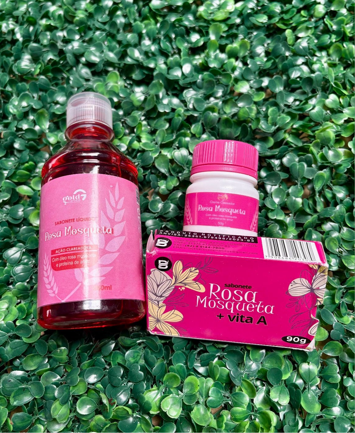🌹 Kit Rosa Mosqueta + Vitamine A – Éclat et Hydratation