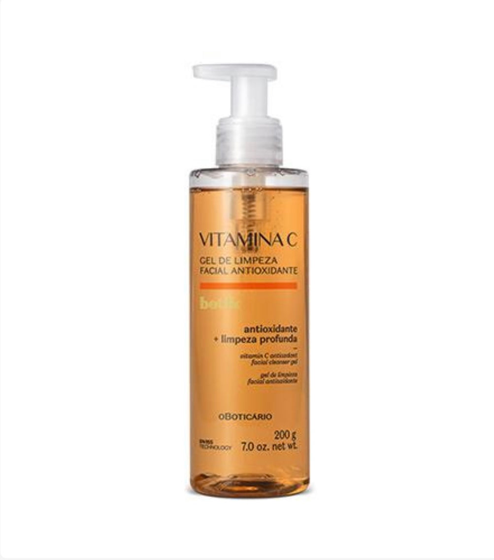 Gel Nettoyant Visage Antioxydant à la Vitamine C Botik, 200 g