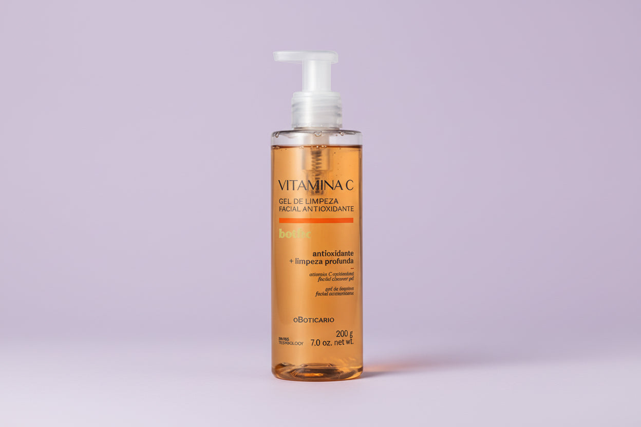 Gel Nettoyant Visage Antioxydant à la Vitamine C Botik, 200 g