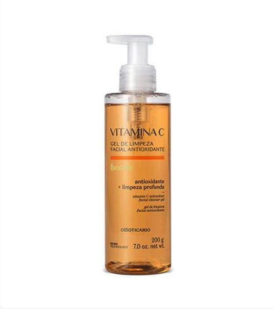 Gel Nettoyant Visage Antioxydant à la Vitamine C Botik, 200 g