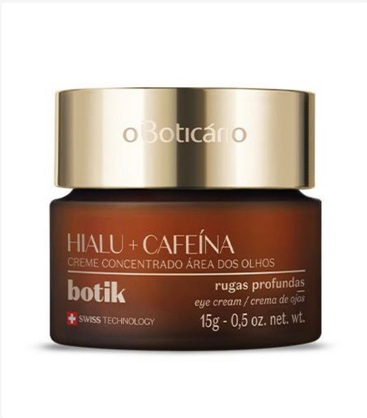 Crème Concentrée Contour des Yeux à l’Acide Hyaluronique Botik – 15 g