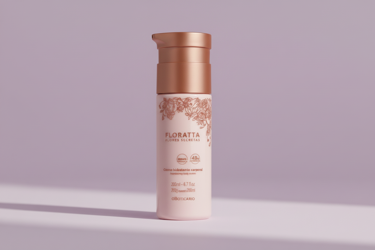 Crème hydratante corporelle, Floratta fleur sécrète, 200g