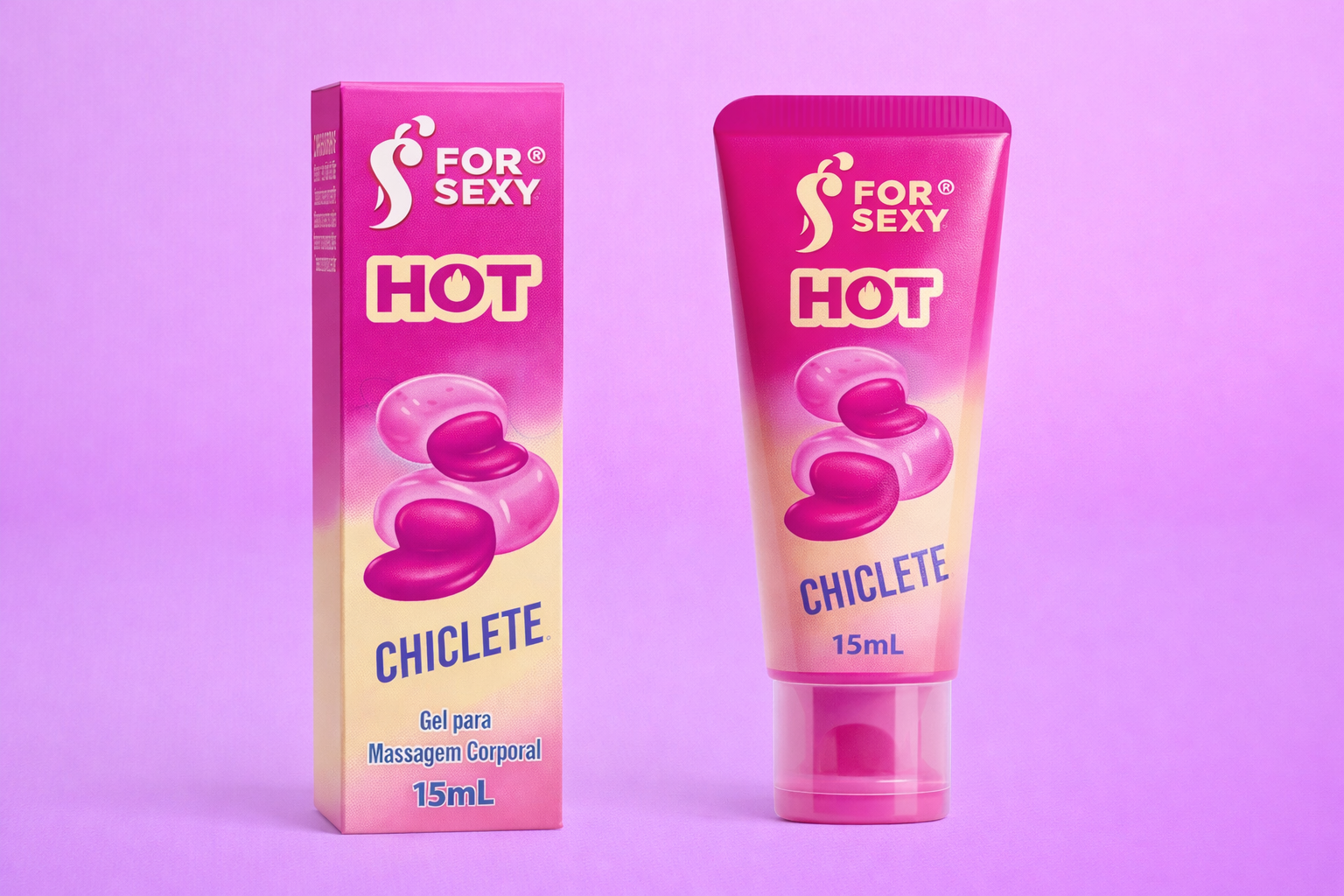 Gel Chauffant Comestible – For Sexy HOT chewing-gum