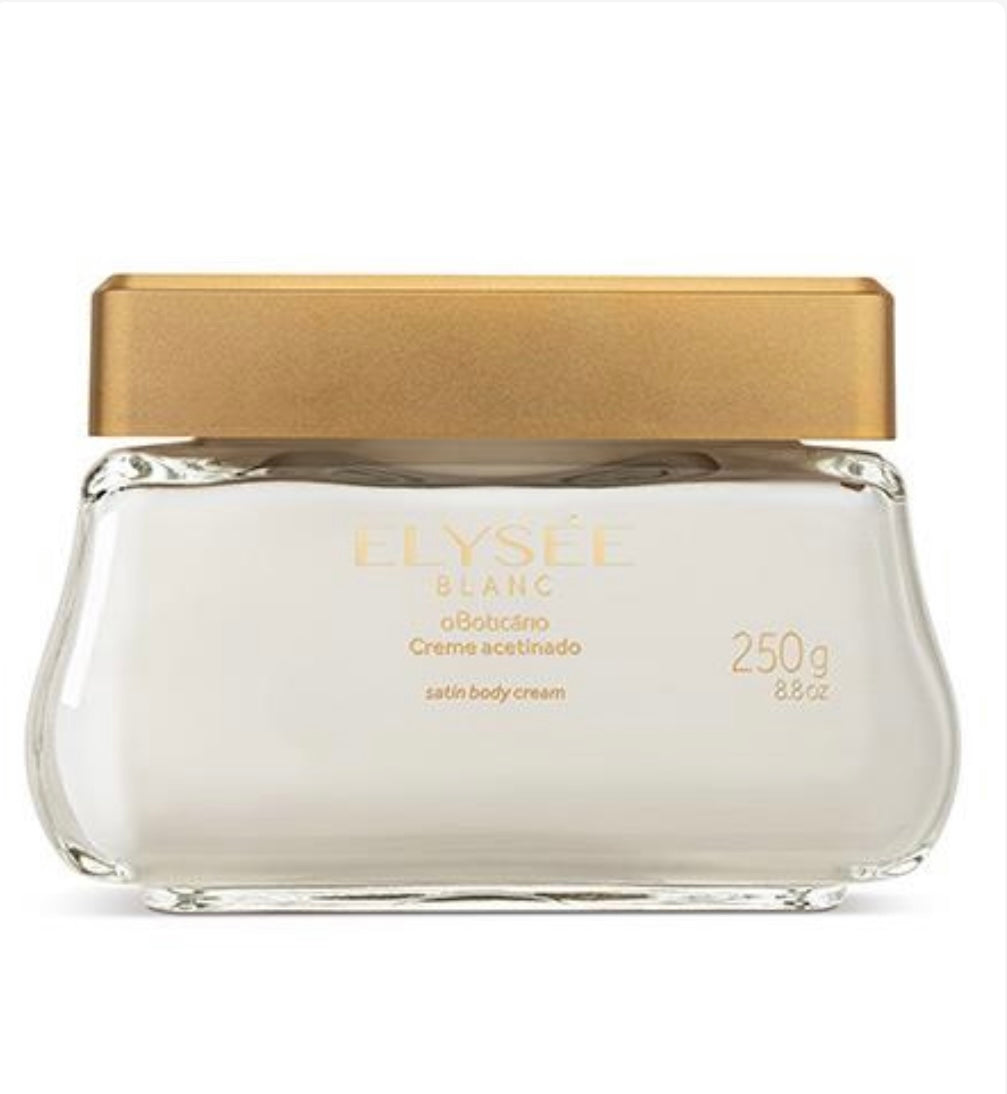 Crème Hydratante Satinée Elysée Blanc, 250 g