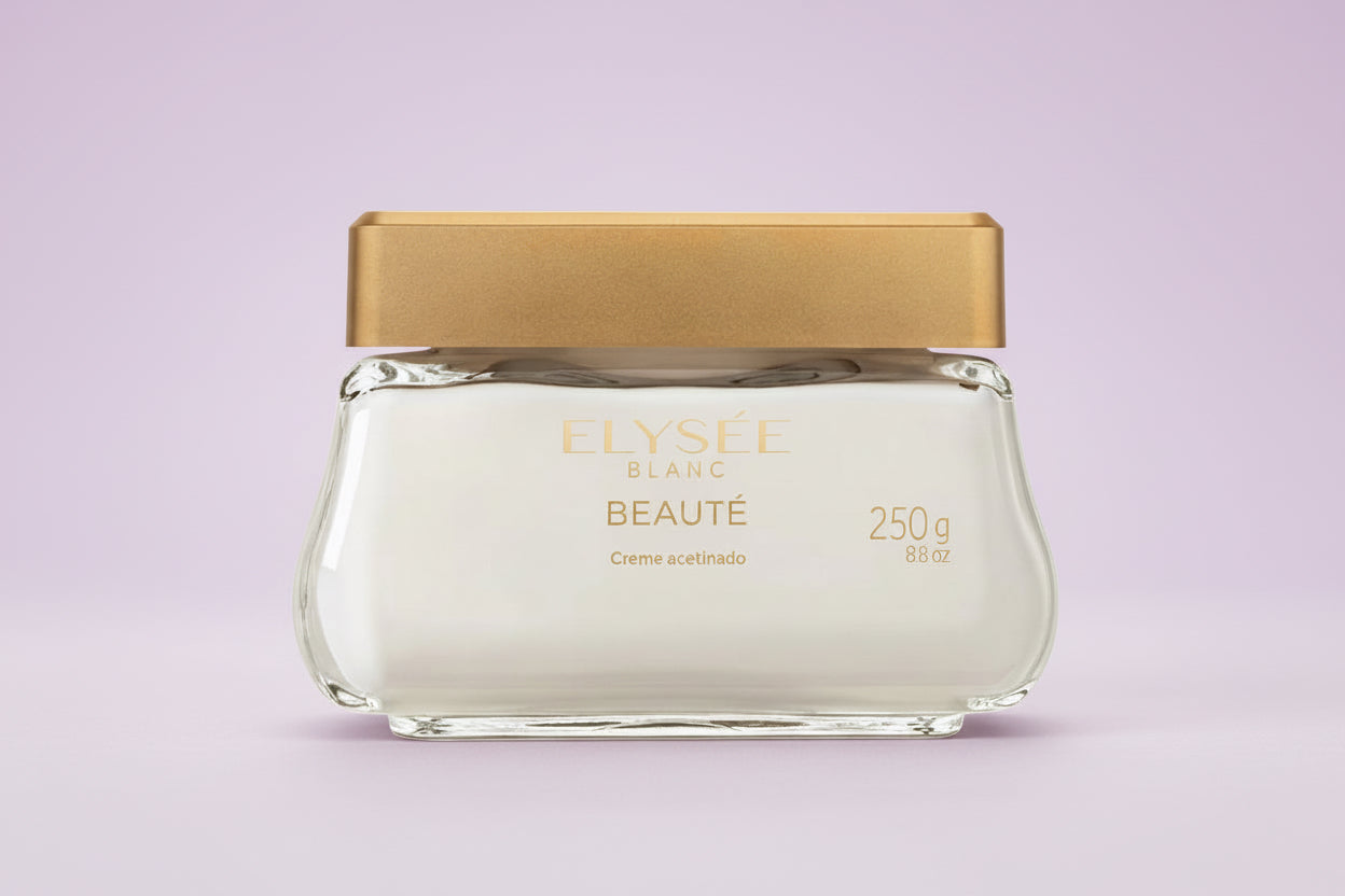Crème Hydratante Satinée Elysée Blanc, 250 g