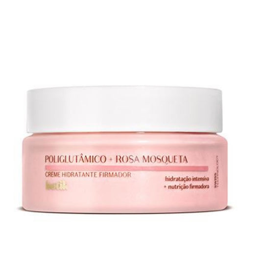Crème Hydratante Raffermissante Poliglutamique + Rose Musquée Botik, 50 g