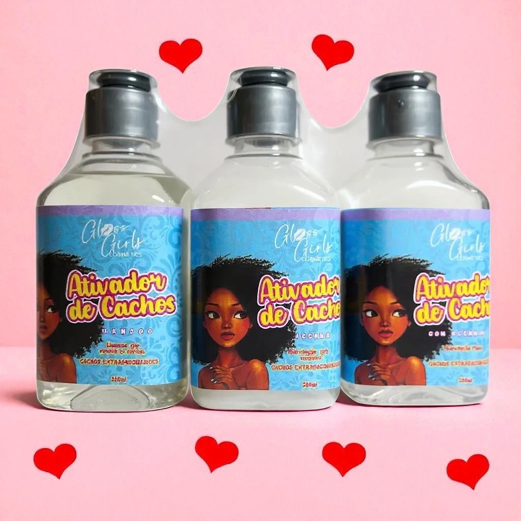 🌸 Activateur de Boucles Gloss Girls Cosméticos