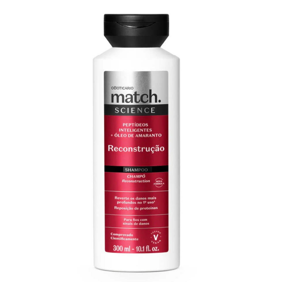 Shampoing reconstructeur Match Science, 300 ml