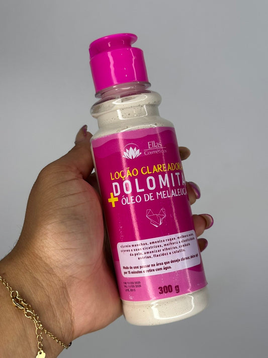 Lotion blanchissante Dolomite + Huile d'arbre à thé Ellas Cosmetics