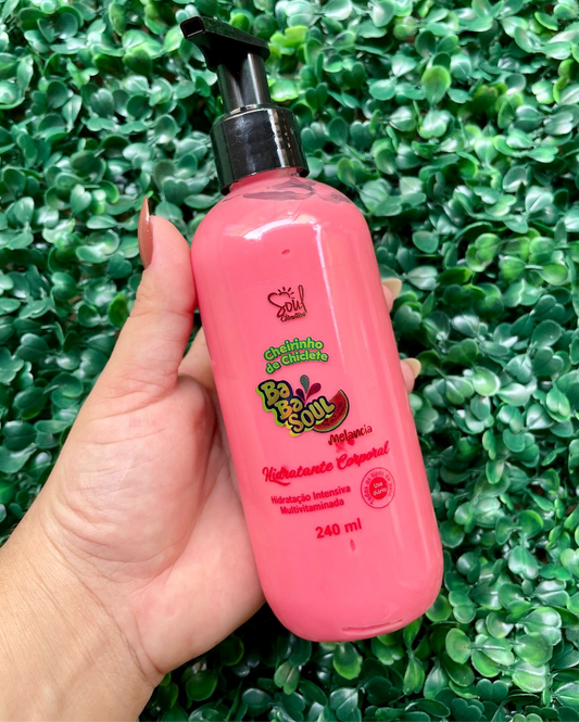 🍉 BaBa Soul Melancia – Crème Hydratante Corporelle Parfum Chewing-gum à la Pastèque