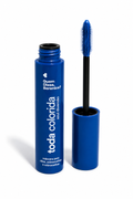 Mascara Coloré pour Cils, Sourcils et Cheveux – Bleu Fun, 10 g