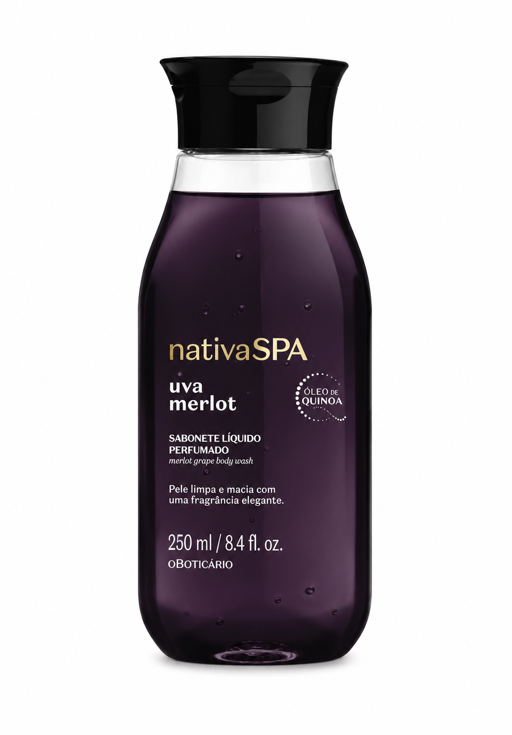 Savon Liquide Parfumé Nativa Spa Raisin Merlot – 250 ml
