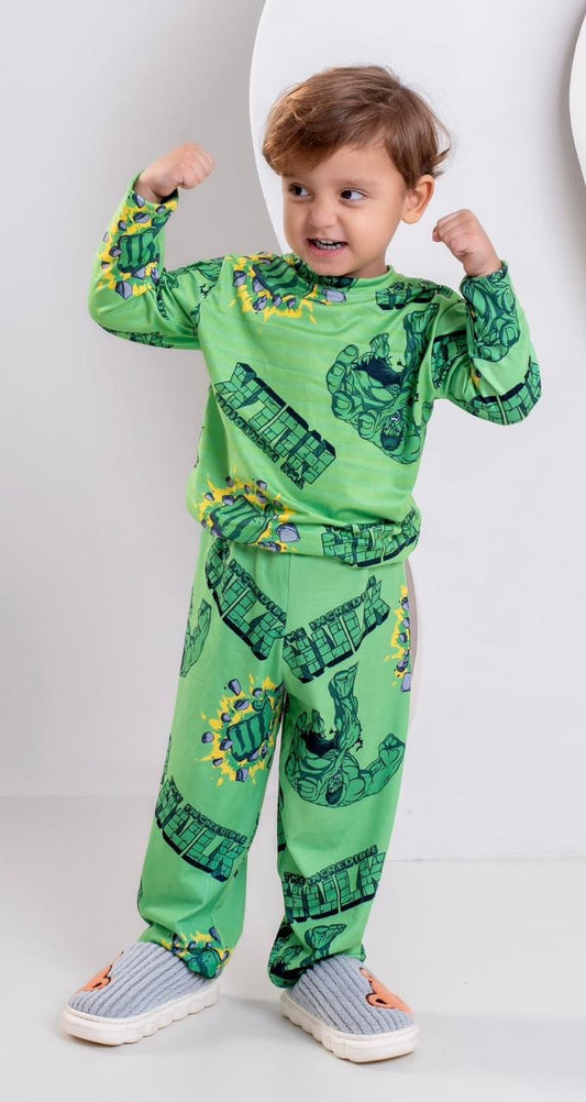 ✨ Pyjama masculin à manches longues
