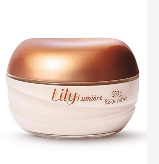 Crème hydratante satinée Lily Lumière, 250g
