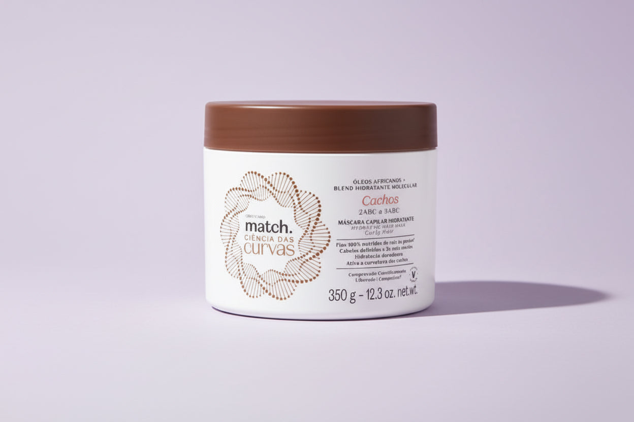 Masque capillaire hydratant Curl Science Match Curls, 350 g