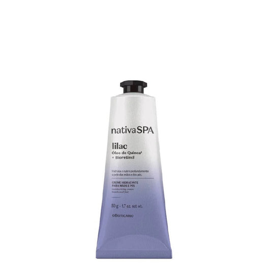 Crème hydratante pour les mains et les pieds Nativa SPA Lilas, 50 g