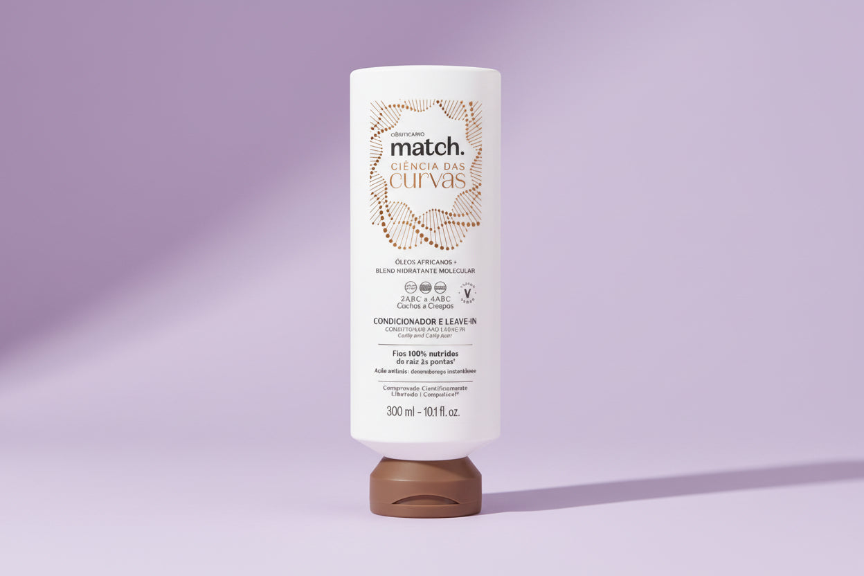 Après-shampoing et soin sans rinçage Curl Science Match, 300 ml