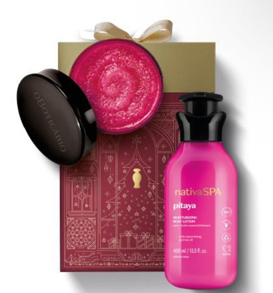 Coffret de Noël Nativa Spa Exfoliant Pitaya