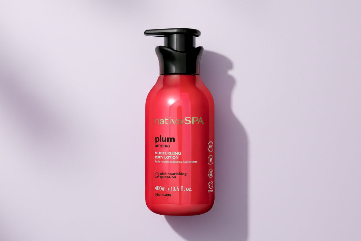 Lotion hydratante à la prune Nativa SPA, 400 ml