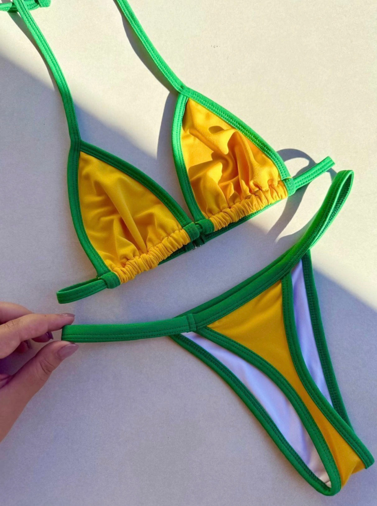 Bikini Fita Jaune et Vert