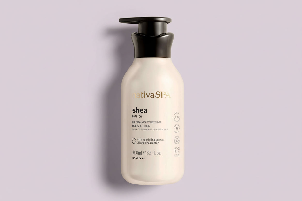 Lotion hydratante au karité Nativa Spa, 400 ml