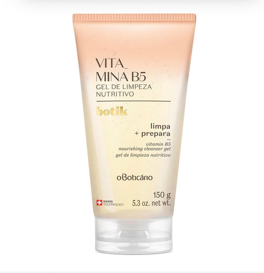 Gel nettoyant visage nourrissant à la vitamine B5 Botik, 150 g
