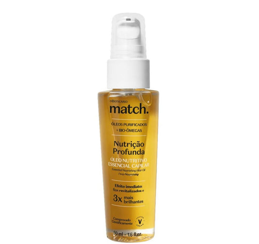 Huile capillaire Match Deep Nutrition, 50 ml