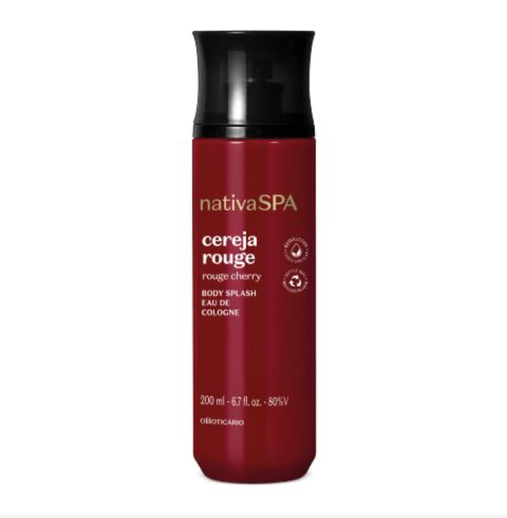 Body Splash Nativa Spa Cerise Rouge 200 ml