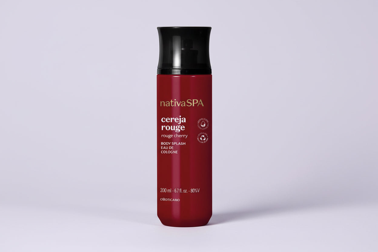 Body Splash Nativa Spa Cerise Rouge 200 ml