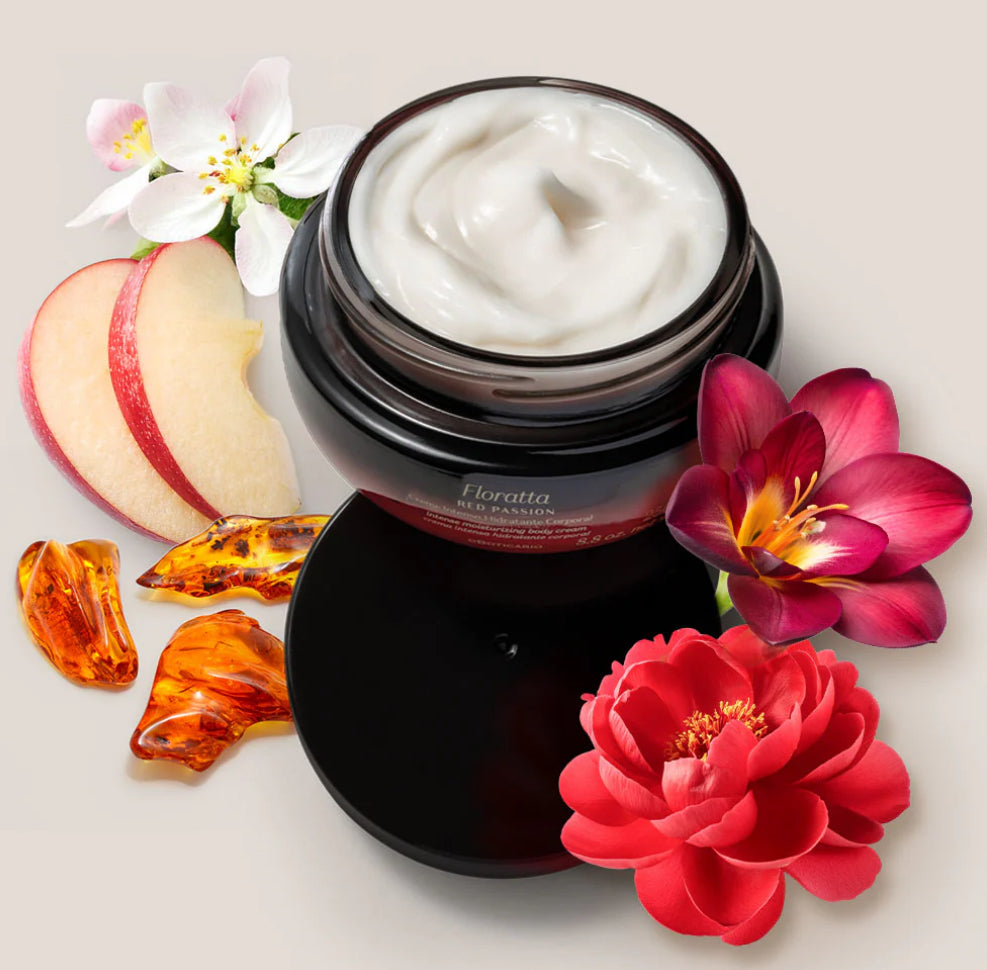 Crème hydratante corporelle Floratta Red Passion, 250g