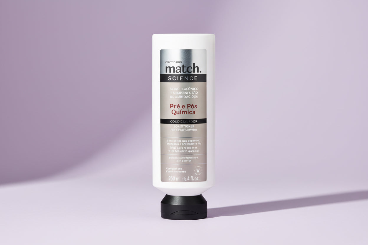Match Science Après-shampoing pré et post-traitement chimique, 280 ml