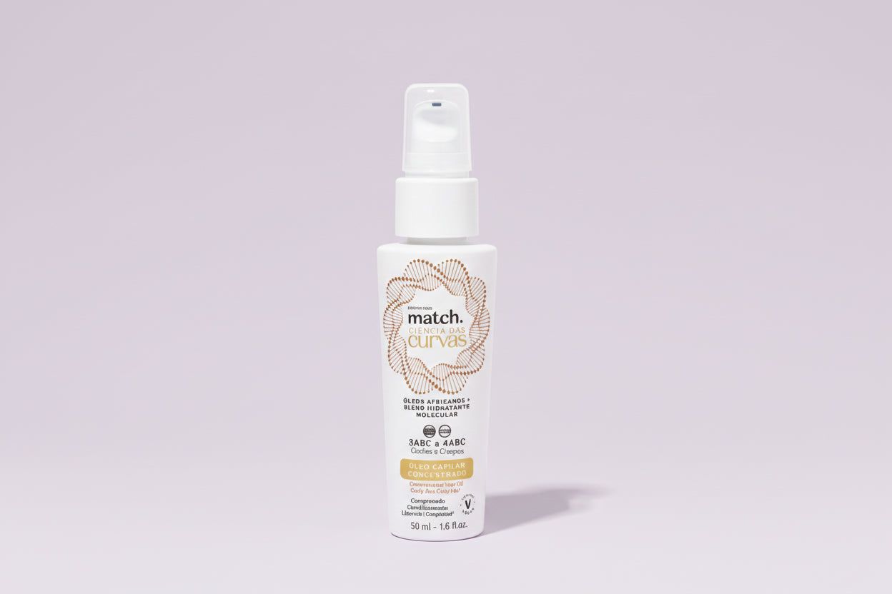Huile capillaire multi-bénéfices Match Curve Science, 50 ml