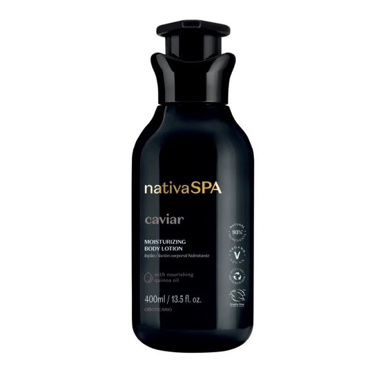 Lotion hydratante au caviar Nativa Spa, 400 ml