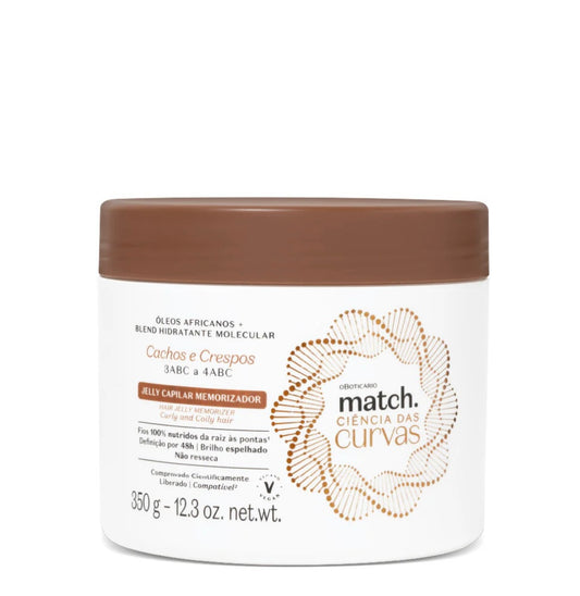 Gelée capillaire mémorisante Match Curve Science, 350 g