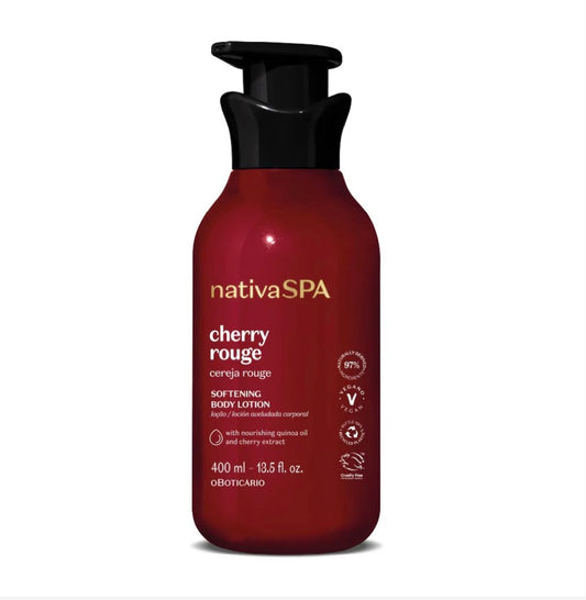 Lait Corps Velouté Nativa Spa Cherry Rouge 400 ml