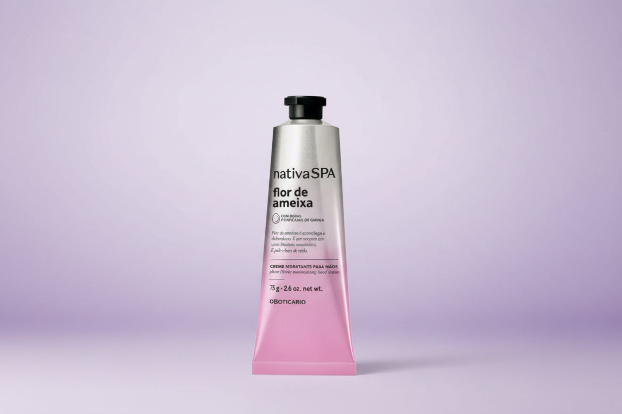 Crème pour les mains Nativa Spa Fleur de Prunier, 75 g