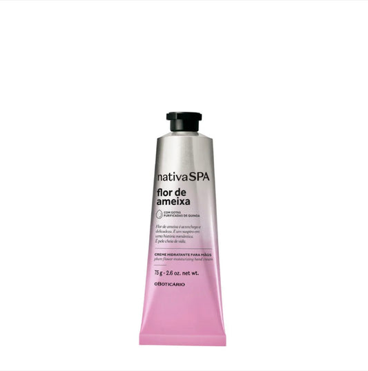 Crème pour les mains Nativa Spa Fleur de Prunier, 75 g
