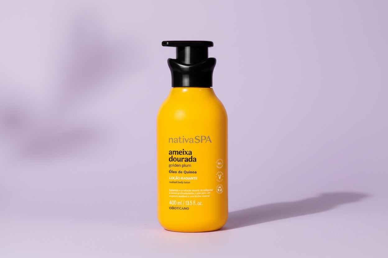 Lotion corporelle hydratante à la prune dorée Nativa Spa, 400 ml