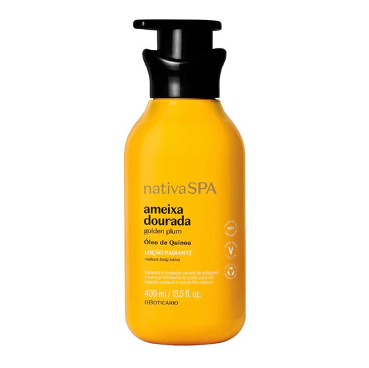 Lotion corporelle hydratante à la prune dorée Nativa Spa, 400 ml