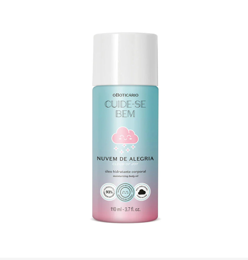 Prenez soin de vous, huile corporelle hydratante Cloud of Joy, 110 ml